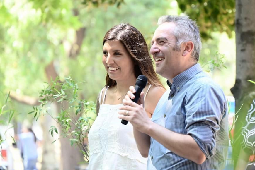 Vilar y Larroque lanzaron el programa Buen Vivir en Lomas de Zamora