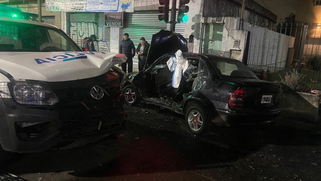 Un violento choque en Temperley dejó un herido grave