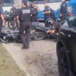 Persecución de película: dos menores robaron una moto y terminaron hospitalizados
