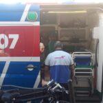 Grave hecho de violencia de género en San José: un hombre discutió con su mujer, la atropelló y la dejó atrapada bajo el auto