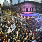 El peronismo de Lomas se movilizó en apoyo a Cristina Kirchner