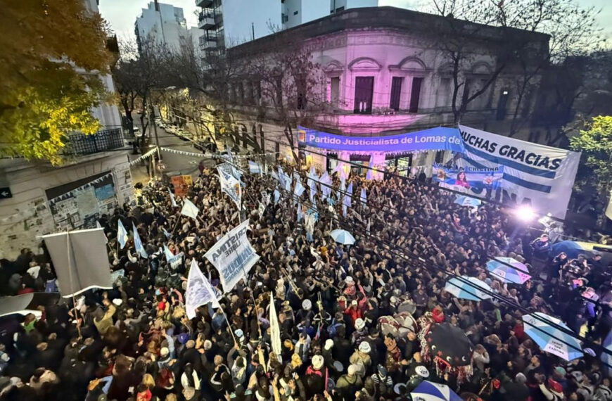 El peronismo de Lomas se&hellip;