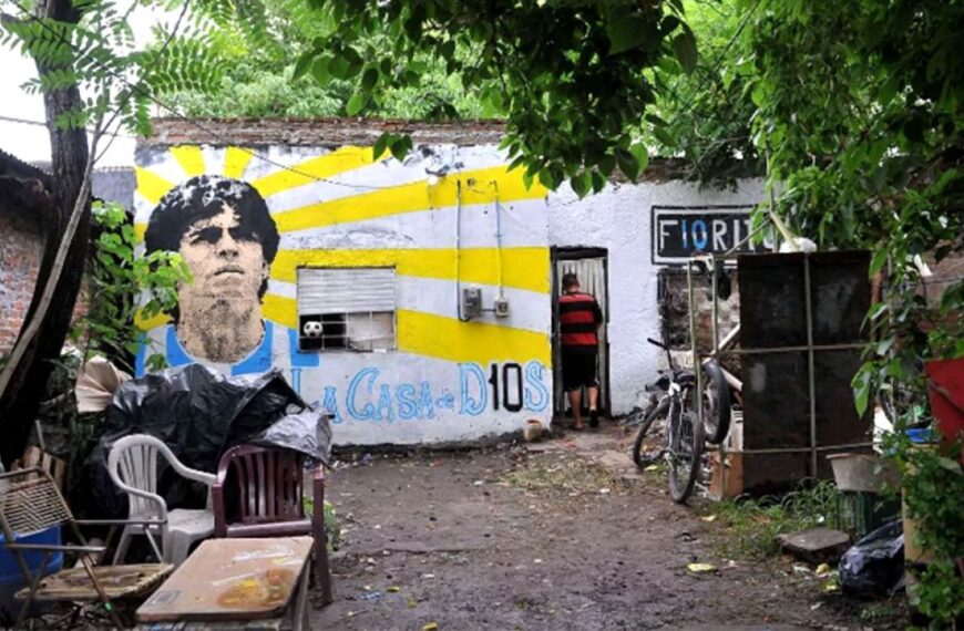 De proyecto de museo a trinchera contra el hambre: la casa natal de Diego Maradona en Fiorito hoy funciona como olla popular