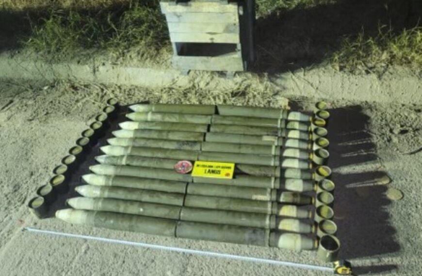 Hallazgo de película en Esteban Echeverría: hallaron y destruyeron más de 20 granadas de fusil