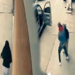 Un violento intento de robo contra una joven quedó registrado por cámaras de seguridad en Lomas de Zamora