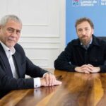 Cumbre de alto impacto en Lomas: Otermín y Ferraresi se reunieron con la mirada puesta en 2027