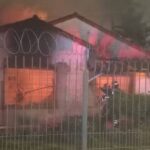 Tragedia en la madrugada de Lomas: una mujer muerta y tres heridos graves tras un voraz incendio en Parque Barón