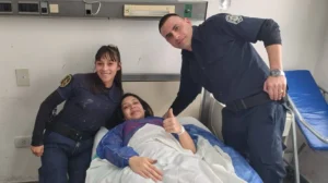 Héroes de azul en Budge: dos policías asistieron&hellip;