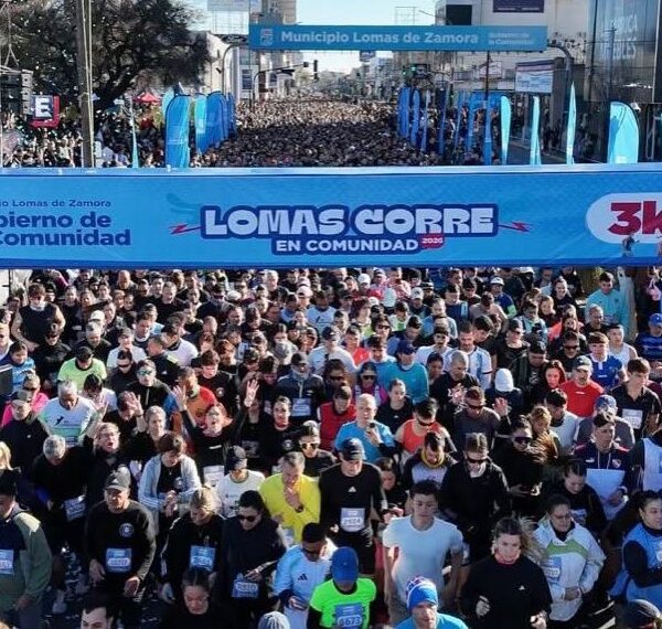 Lomas Corre batió su récord histórico con más de 14.000 participantes
