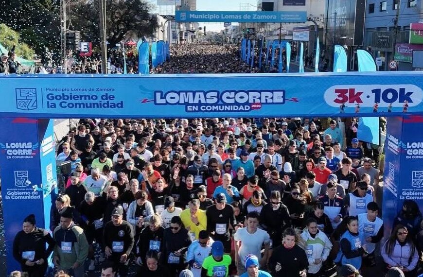 Lomas Corre batió su récord histórico con más de 14.000 participantes